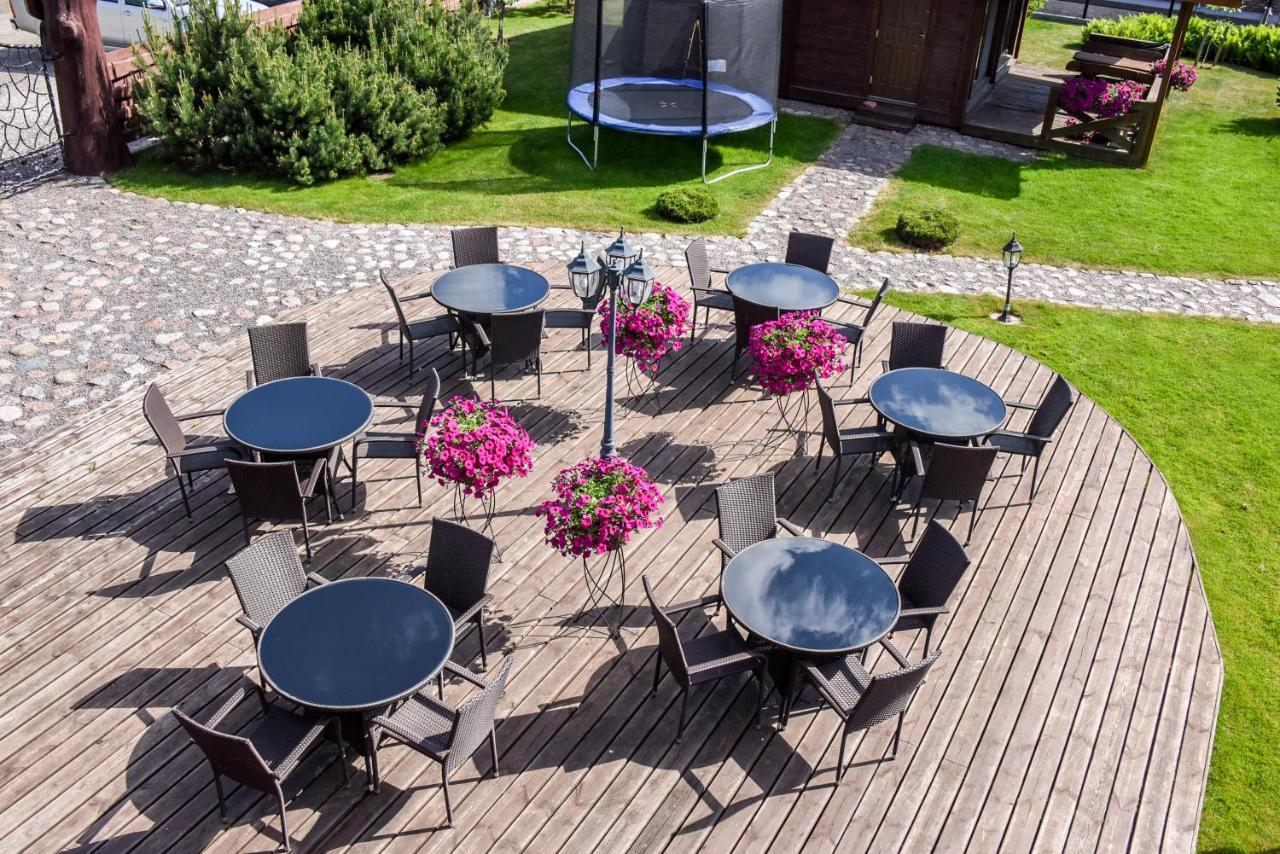 Pajurio Vingis Aparthotel Palanga Bagian luar foto